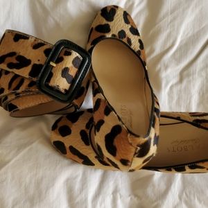 Leopard print heels